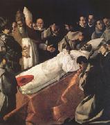 Francisco de Zurbaran The Lying-in-State of St Bonaventure (mk05) oil painting artist